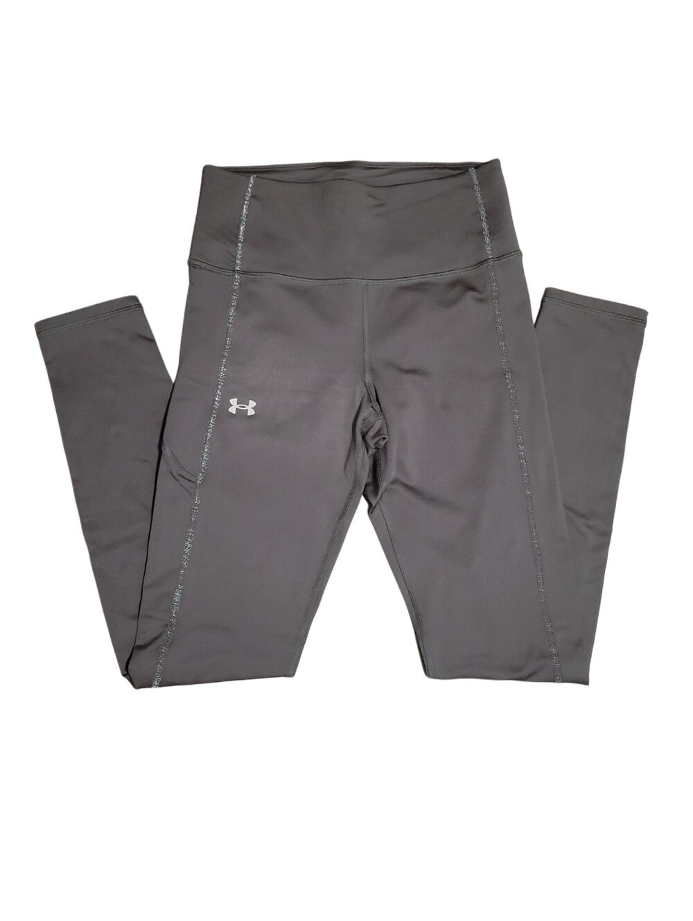 Under Armour Gray Athletic Compression Leggings Size Small
